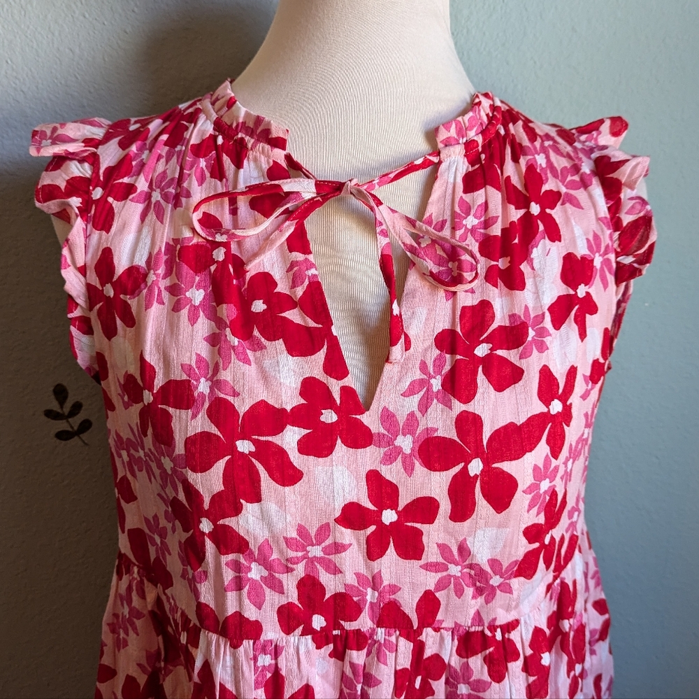 Draper James Connie Flutter Sleeve Dress Flying D… - image 5